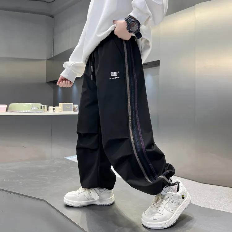 儿童装男童秋装裤子春秋款2025新款秋季休闲男孩运动长裤中大童潮