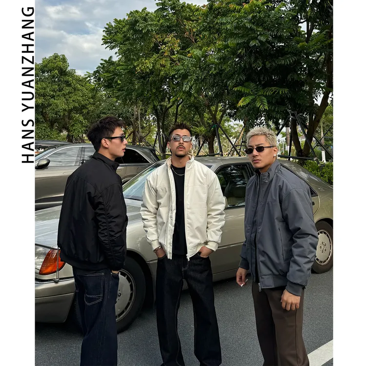 Hans院长 “游骑兵”三防立领棉服防水冬季菱形格速干石墨烯保暖