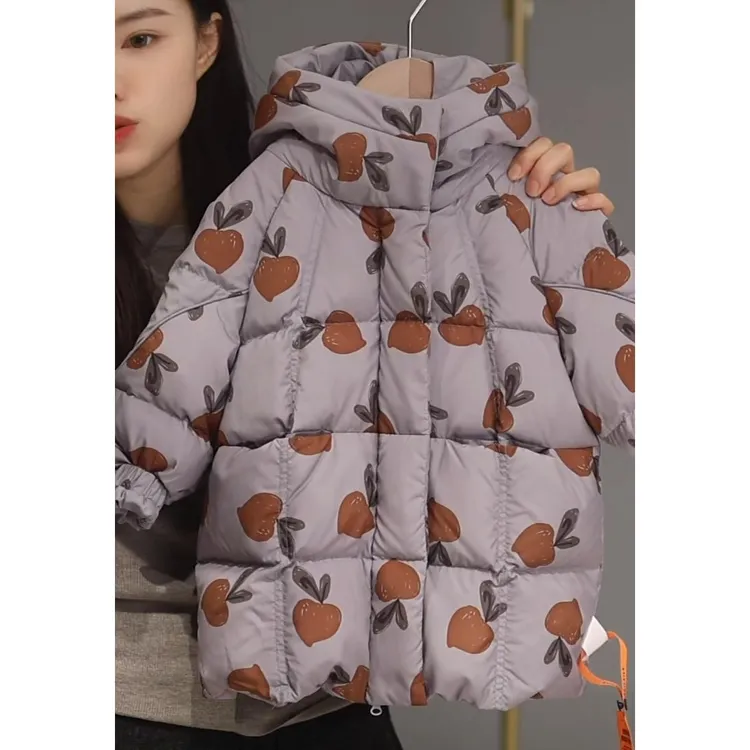 【三防中长款带帽羽绒外套  小洛妈】婴儿童羽绒服宝宝外套 下架