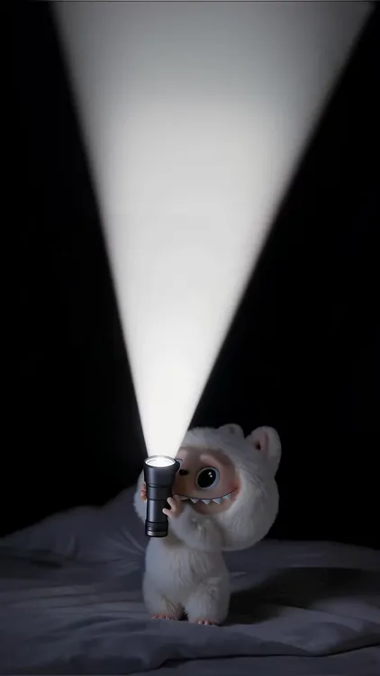 白色拉布布4K高清动态+静态全套壁纸|夜晚开灯【手机+ipad+电脑】