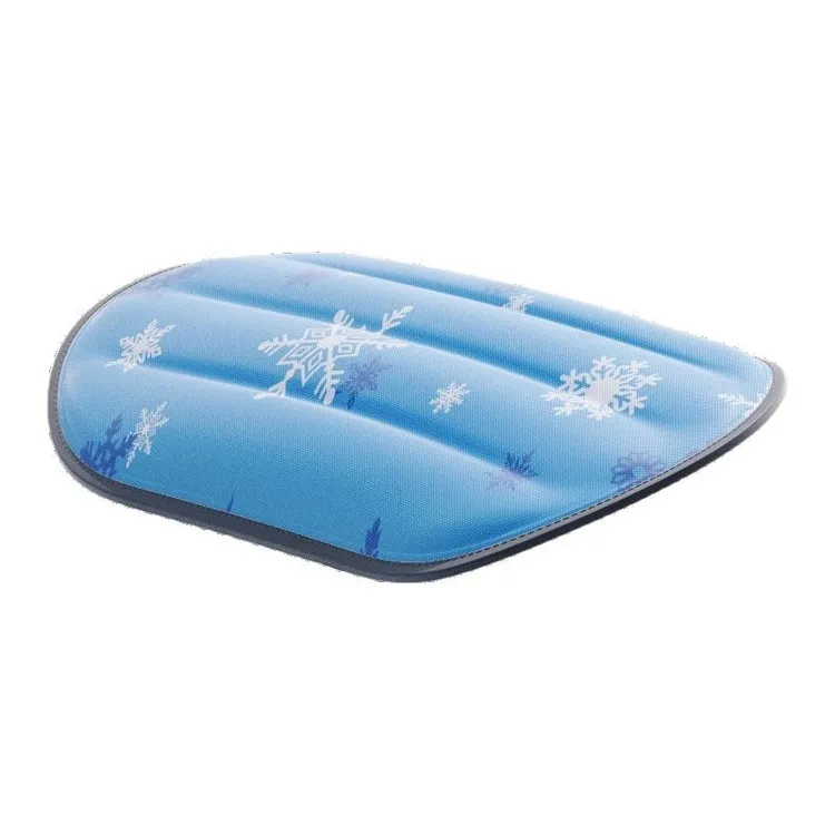 车夏日暴晒户外骑车垫冰晶凉感冰爽降温透气坐垫加厚办公室