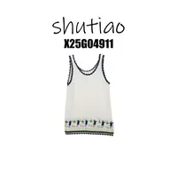 【SHUTIAO】2025夏季：新款小众设计款背心X25G04911