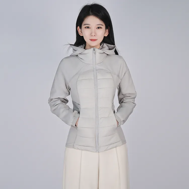 【90白鹅绒】中国风轻暖运动塑型羽时尚立体剪裁女羽绒服WH05007290