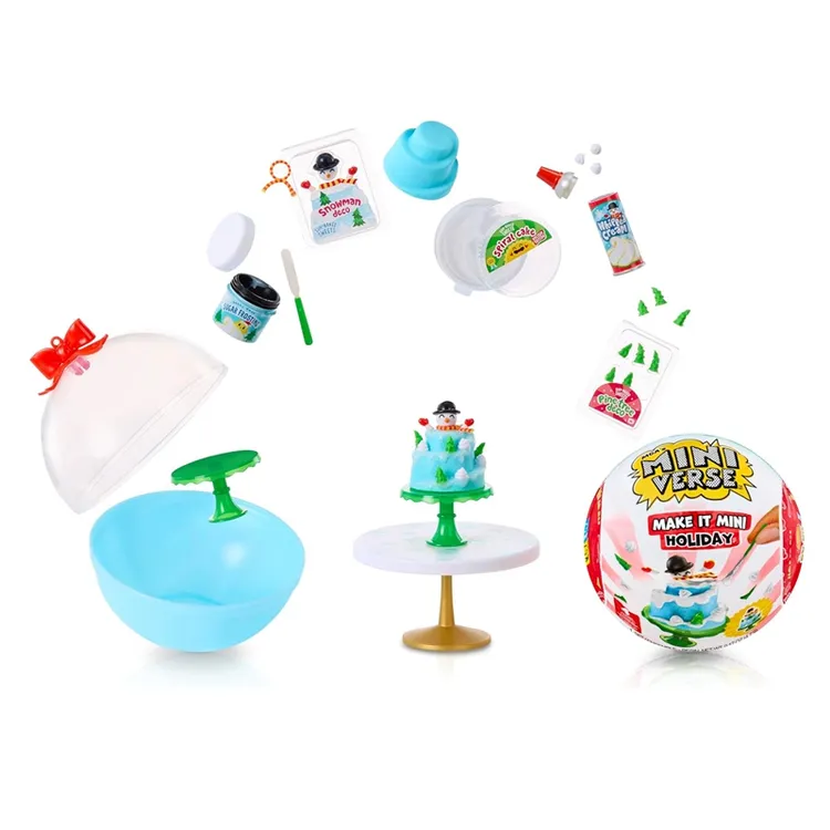【梦栖泺代拆】miniverse圣诞节球2025DIY迷你手作食玩潮玩