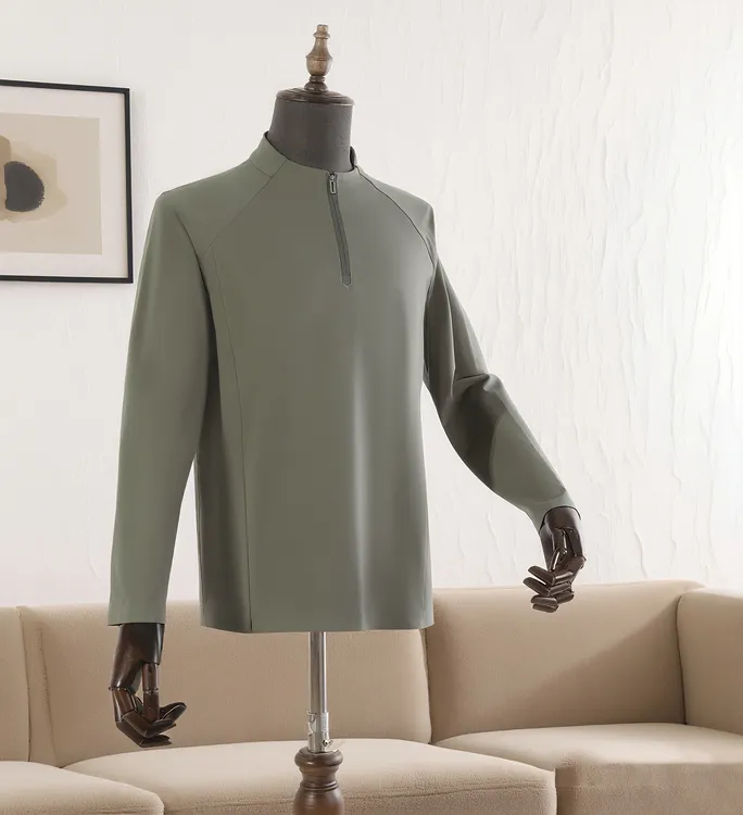 大牌平替 城市机能系列 3D立裁 秋冬半拉链速干透气户外长袖802