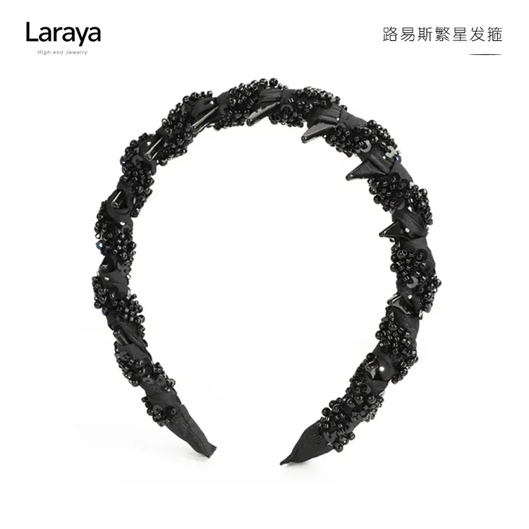 【兰知春序发箍】2025爆款颅顶增高发箍洋气高级感正反两戴轻奢气质