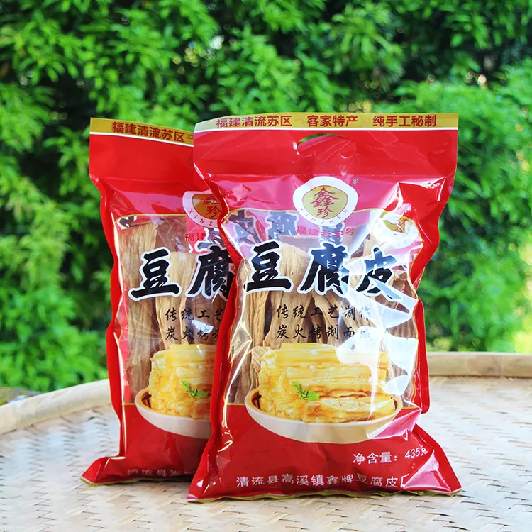 福建易传统手工豆腐皮鑫珍发制品腐竹清流泡黄豆火锅凉拌干货食材