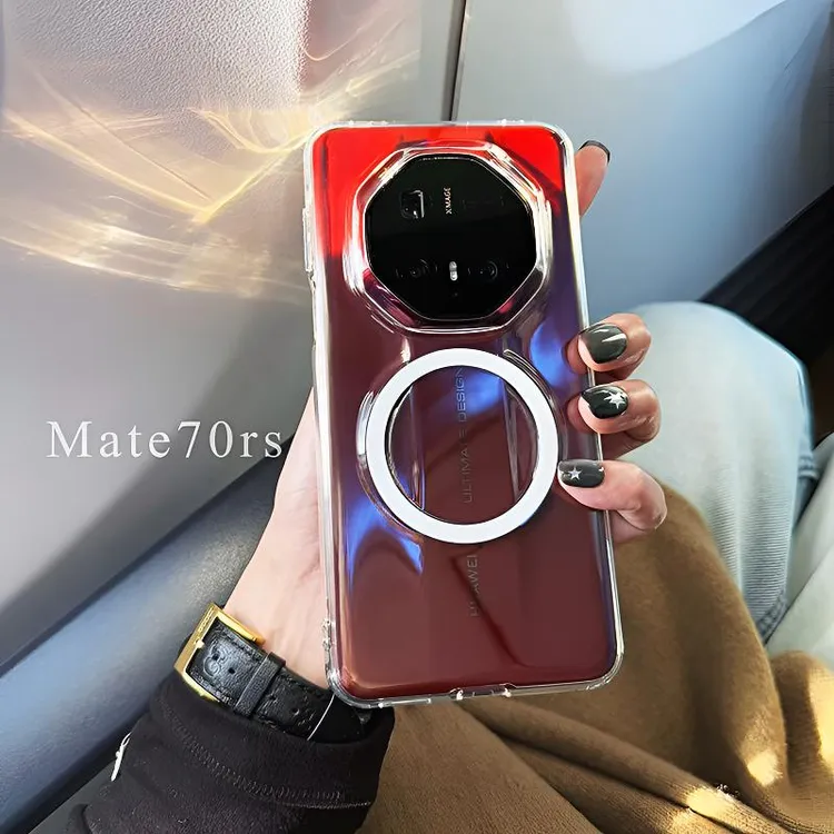适用华为Mate70rs手机壳最新款磁吸mate70rs非凡大师保时捷简约女
