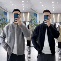 【赢家】重磅原创秋冬高品质提花插肩式宽松百搭外套开衫毛衣