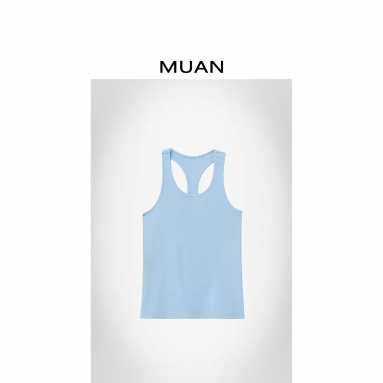 木岸MUAN：《胶片背心》定制简约无袖打底简约背心上衣MJ-F8252