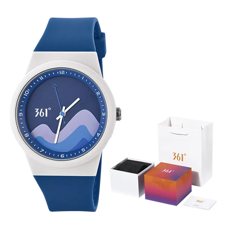 361°学生专用防水石英手表女款初高中生考试电子表时尚百搭女士