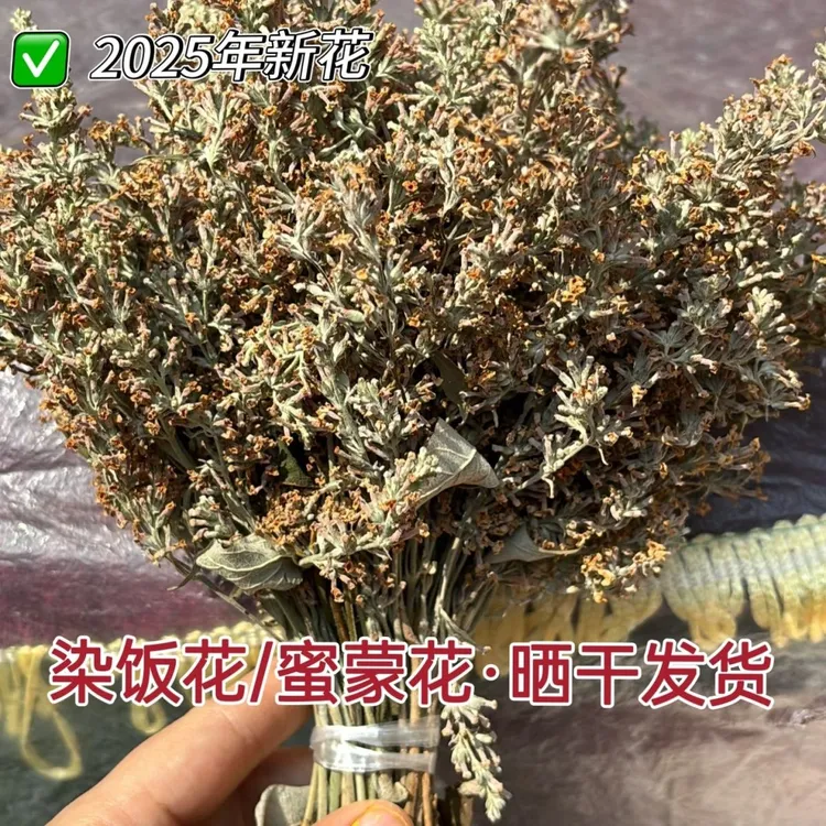 贵州高山黄饭花密蒙花染饭花晒干发货100克新鲜采摘广西黄花