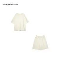 ARNE JA｜“极简主义”巴素兰工艺超细羊毛纱上衣短裤套装W7258717