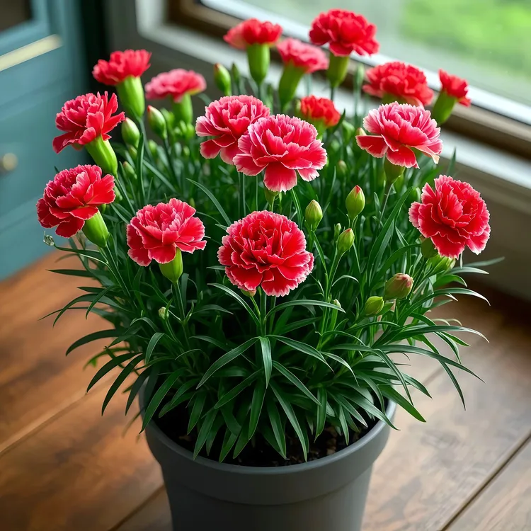 浓香型康乃馨种球阳台客厅盆栽大花绿植四季可种易活花卉耐寒耐热