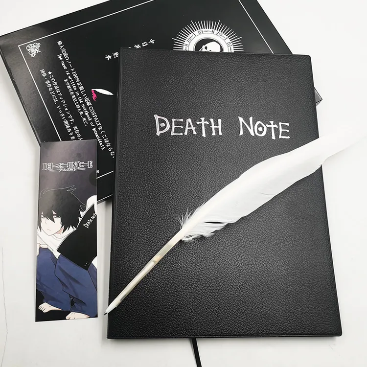 死亡笔记二次元周边笔记本Deathnote夜神月动漫还原cos本子笔记本