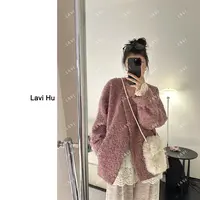 花语通话 中长款保暖女时尚百搭外套2702