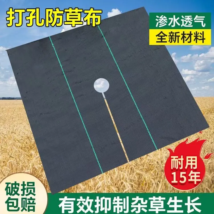 防草布果树果园地布除草布农用盖草抑草遮草布透气透水抗老化批发