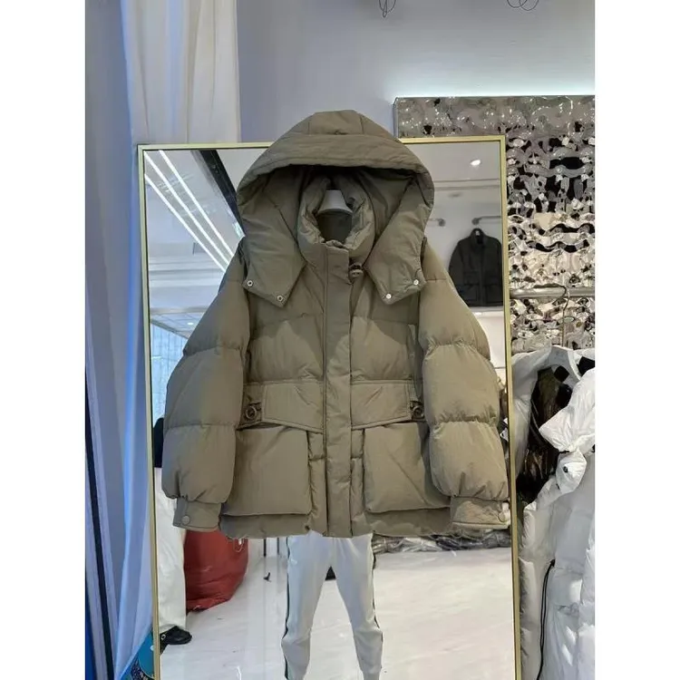 031棉服女短款2025冬季新款韩版宽松ins棉袄外套加厚保暖连帽棉服