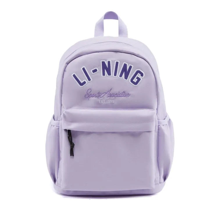 李宁童双肩包男女大童2025秋季新款反光学生书包运动背包YBSV183