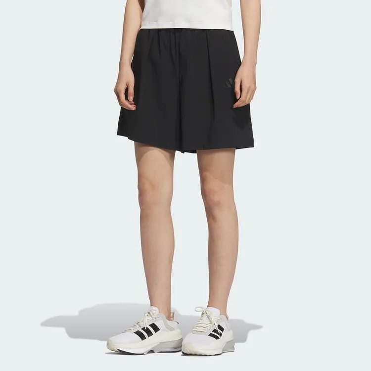 【卖场爆款】阿迪达斯女子LOGO WV SHORTS凉感运动休闲短裤JL6288