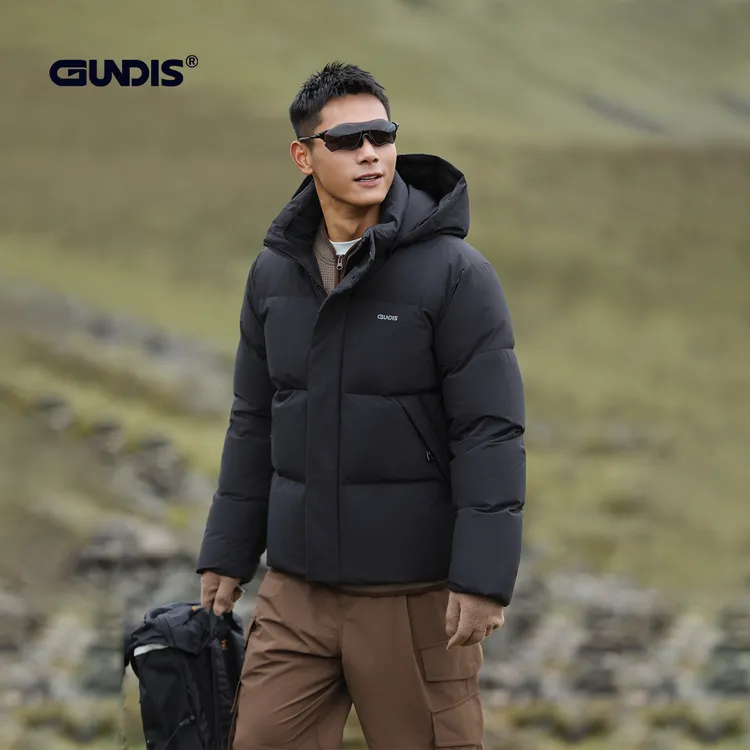 冈狄斯羽绒服男款2025新款加厚95白鸭绒保暖短款男女同款外套