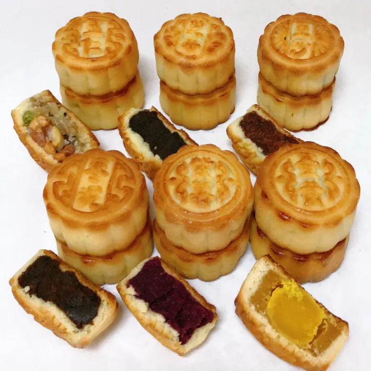 小福姐手工制作东北老式月饼50g*12块