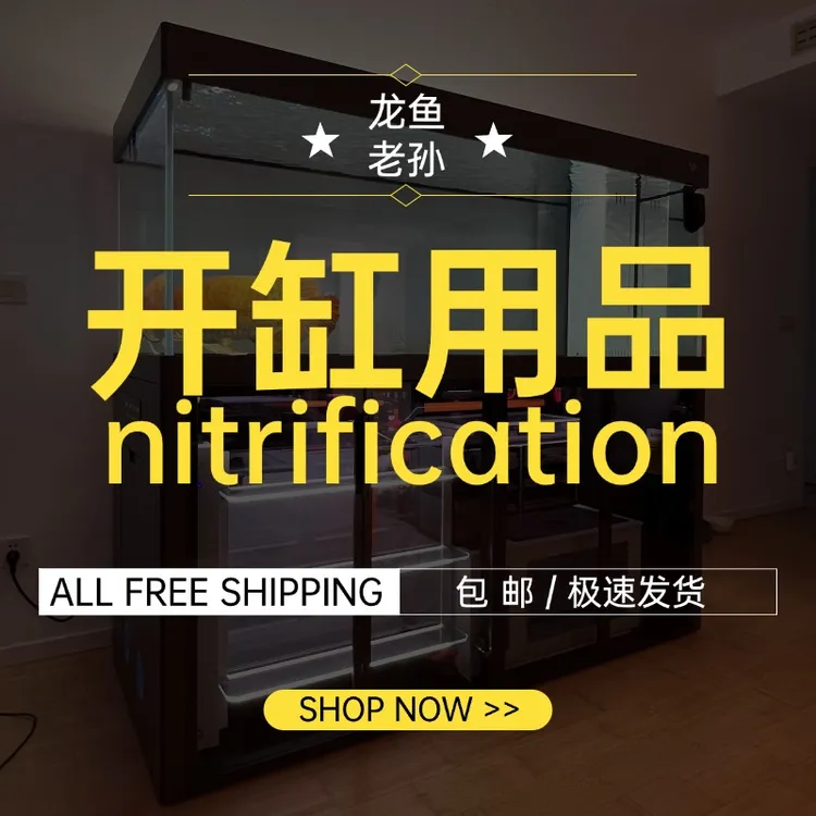 养鱼开缸用品系列硝化菌滤材水质稳定剂过滤棉培菌棉