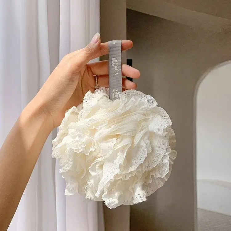 浴球高档不散柔软浴花搓澡球蓬松高档不散洗澡超柔软起泡泡沐浴球