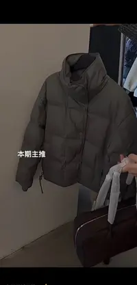 THE ZCANAL.高品质自吸豆腐块特制羽绒服