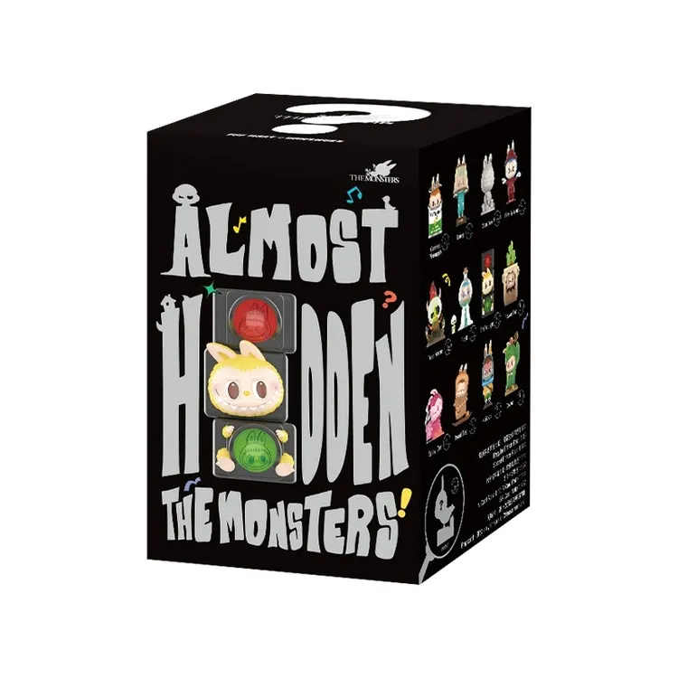 THE MONSTERS LABUBU看不见我系列手办盲盒拉布布