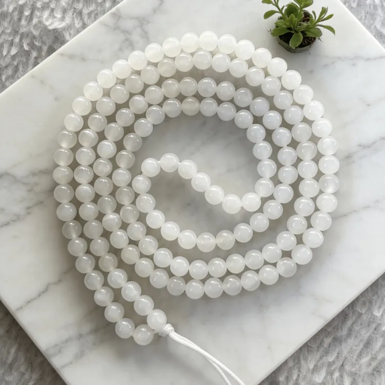 天然和田玉青白料圆珠吊坠挂件绳福利款 多样性发货 拍一发一