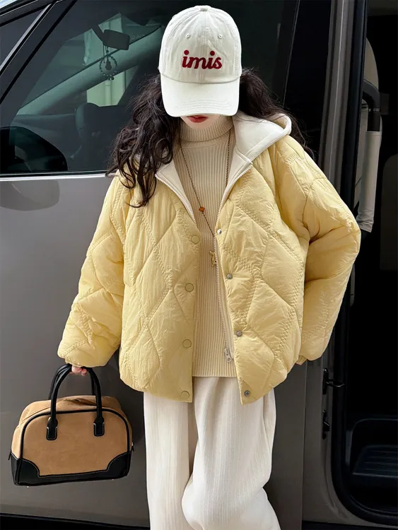 女童冬装棉服女孩洋气中大儿童羽绒棉衣加厚面包服棉袄冬季外套潮