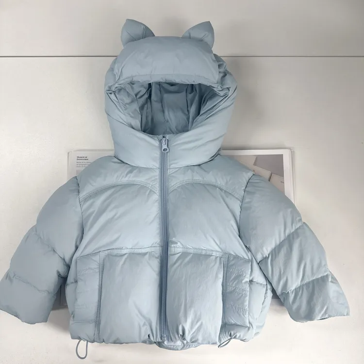 暖暖暖暖 加厚充绒量  精灵耳 泡芙 羽绒服KK