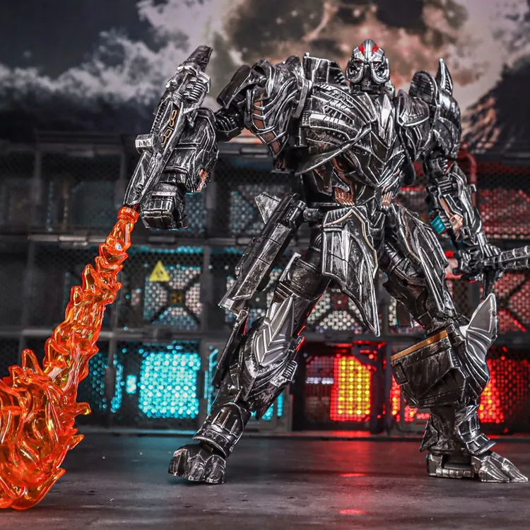 变形玩具放大版飞机威V震天司令机器人汽车金刚男孩模型摆件礼物