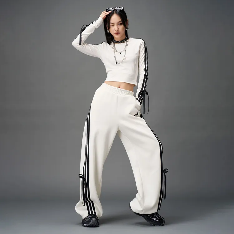流光风Adidas阿迪达斯冬季女子运动休闲长裤KG3857