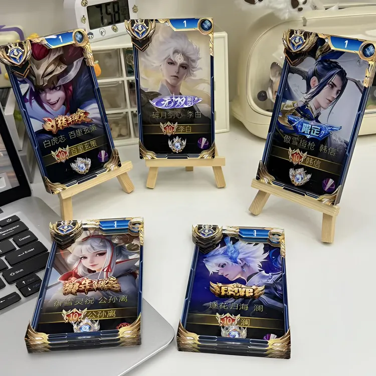 王者荣耀NFC启动卡3D立体画框高工艺手办创意桌面装饰摆件
