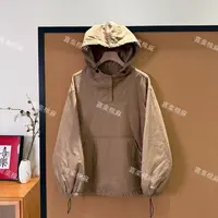 喜樂  2025连帽套头卫衣款夹棉棉服早冬季新款保暖女纯色休闲上衣