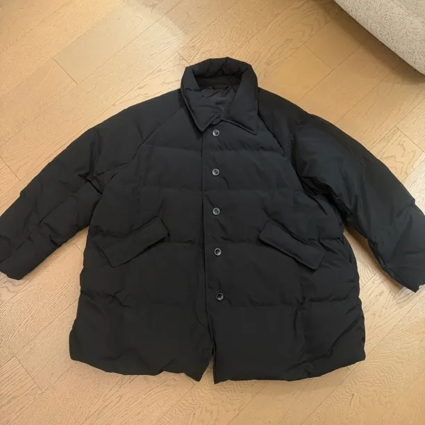 【NO退NO换】欧货【泡芙】中长款百搭白嘎嘎绒保暖外套