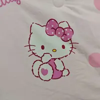 【甜心kitty豆豆被】100四季柔软透气亲肤加厚豆豆被