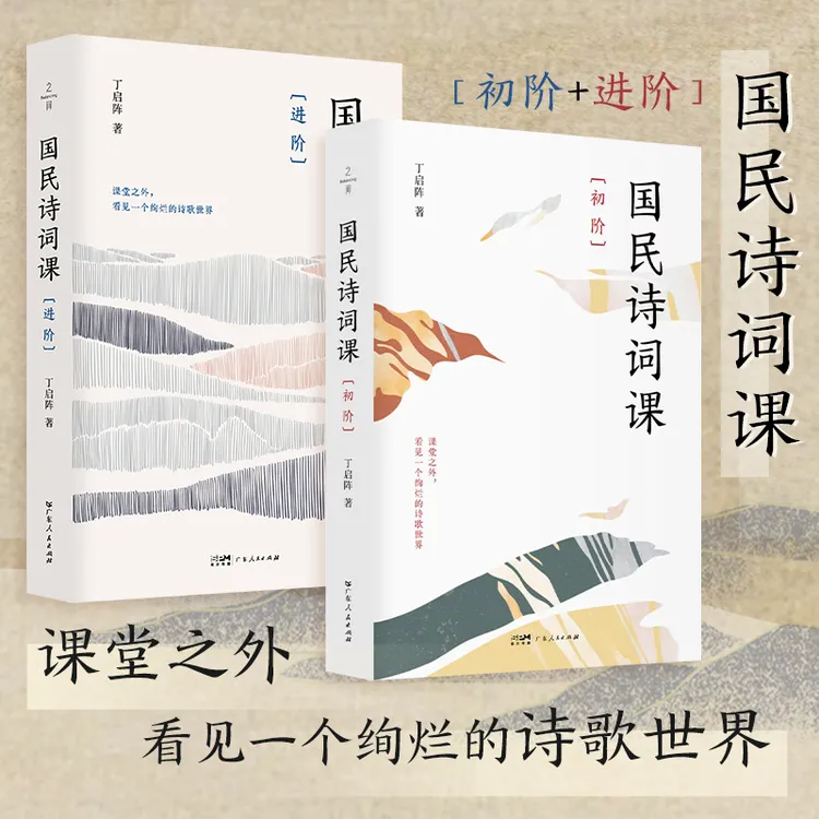 《国民诗词课》丁启阵著 经典诗词鉴赏入门  诗歌鉴赏启蒙读物