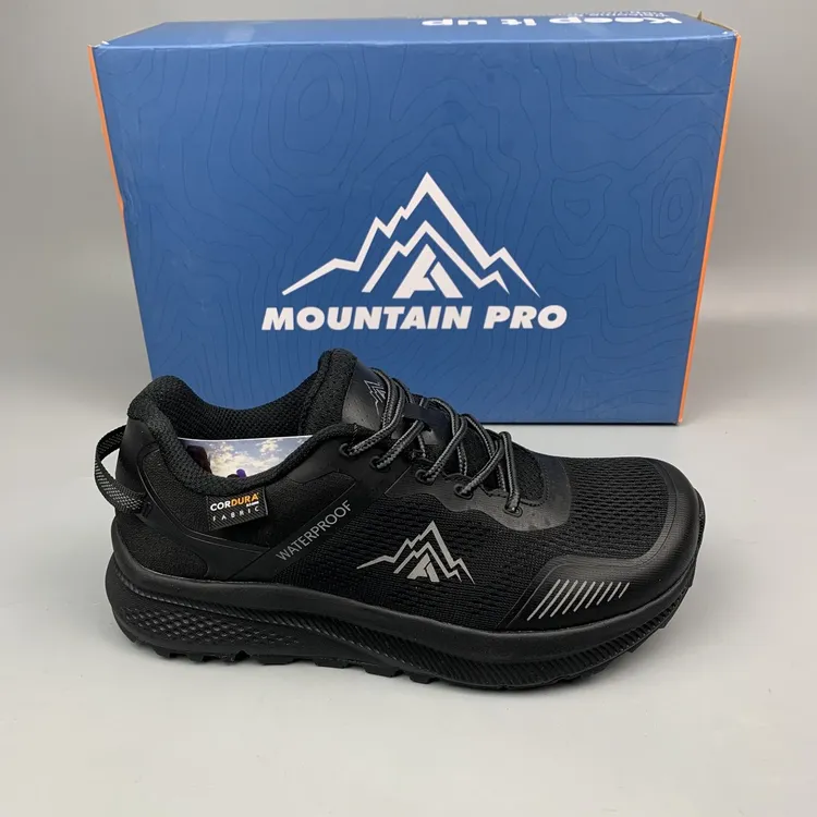 北美单轻质软底轻防水男士户外越野跑鞋缓震回弹稳定支撑宽楦护航