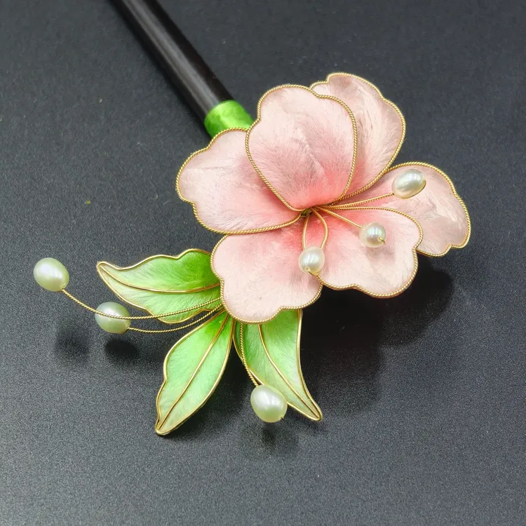 发簪 非遗绒花 NO退NO换 绒花孤品合集 纯手工制作 复古簪子