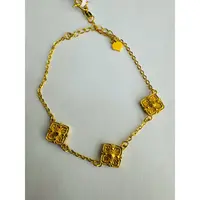 【小云专享】足金999饰品 桃花手链 4.6 GP