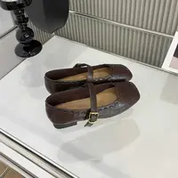 D0140复古玛丽珍鞋25年新款时尚百搭舒适轻便休闲软底韩版单鞋