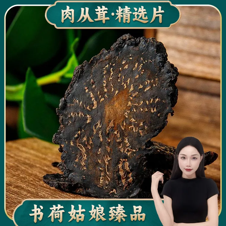 书荷姑娘肉从茸（精选大片）250g内蒙阿拉善切片可泡水煮水百干