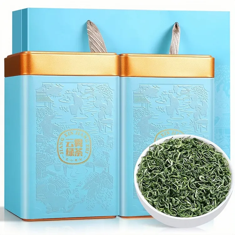 头春头采春茶2025云雾绿茶500g茶叶特级纯嫩芽日照足商务送礼茶叶