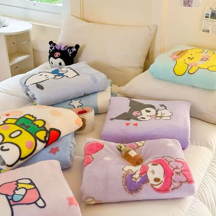 【宝藏衣橱】四季通用三丽欧午睡毯宿舍毛毯可爱盖毯午休毯绒ZH