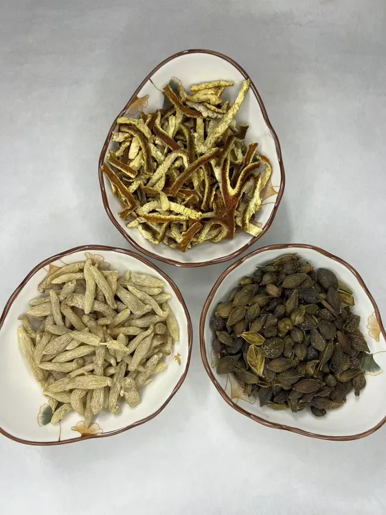 川麦冬陈皮连翘秋天搭配