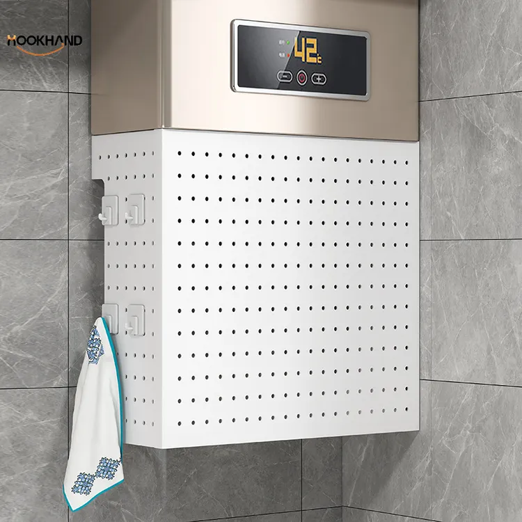 百特喜燃气热水器遮挡罩管道装饰洞洞板厨房天然气壁挂炉遮丑板置