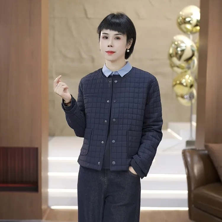 【渲渲推荐】ZY-F5829秋季休闲气质格子外套